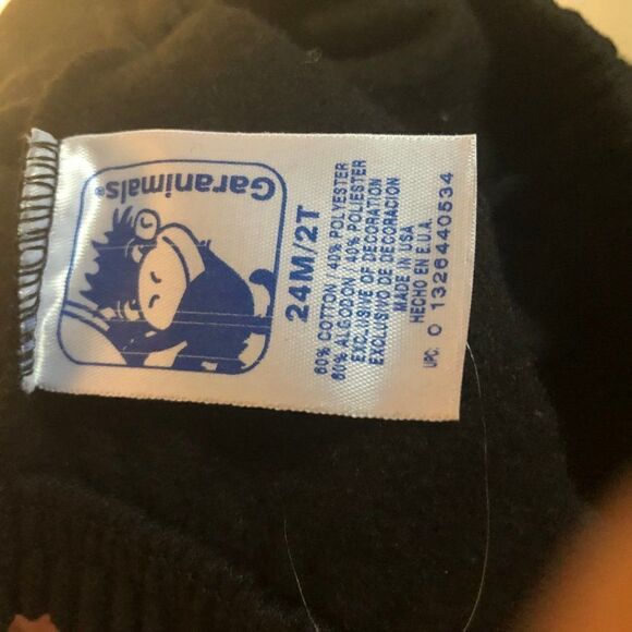 Garanimal Infant Sweat Pants Black Size 24 mos - Picture 2 of 2
